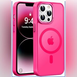 Apple Vibrant Pink iPhone Case
